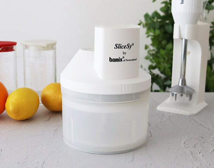 楽天市場】バーミックス bamix スライシー＋ディスク2.4 / ホワイト