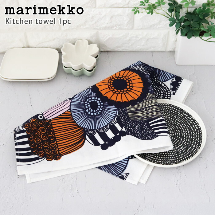 楽天市場】【 メール便可 】 マリメッコ marimekko ティータオル