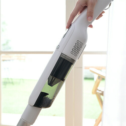 楽天市場】YAMAZEN 軽量コードレススティッククリーナー