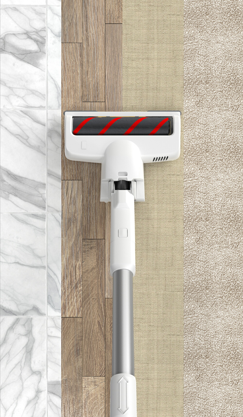 楽天市場】【在庫一掃】掃除機 コードレス 26000強吸引力 強弱切替