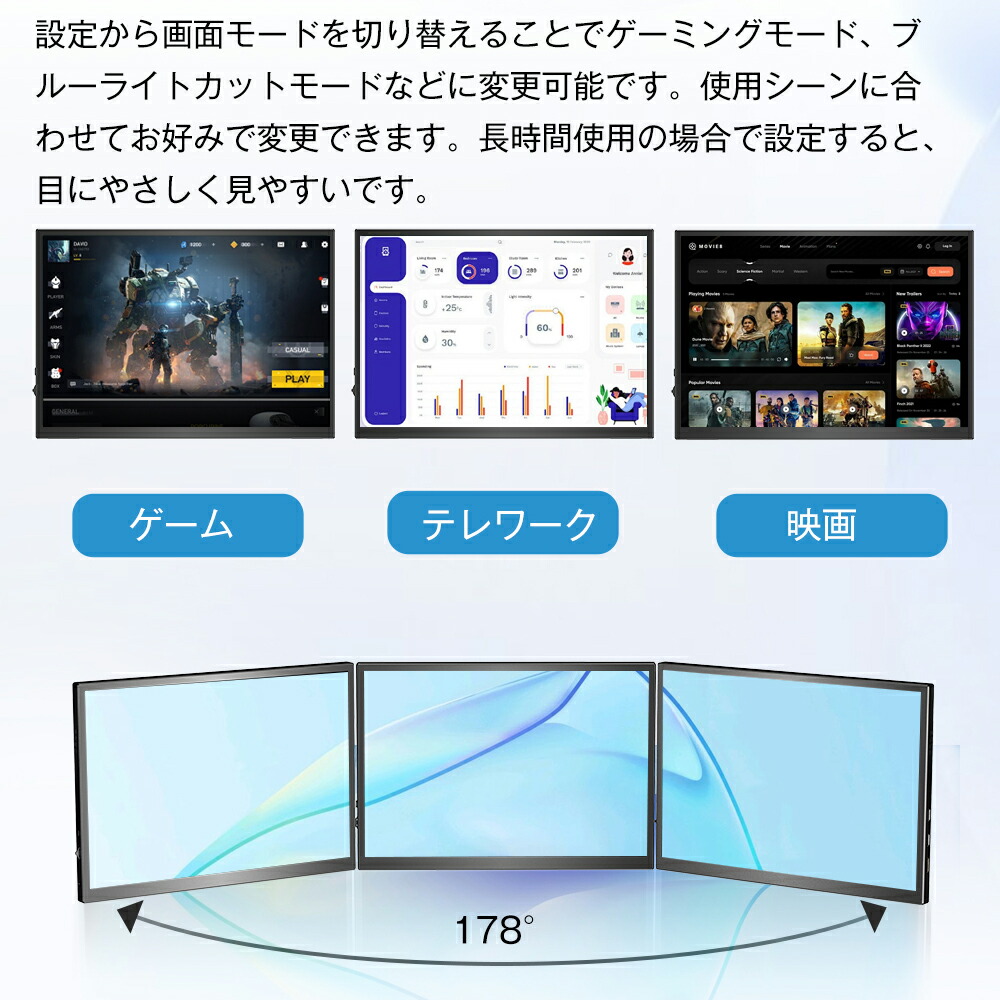 楽天市場】＼14%OFF／＼楽天1位／モバイルモニター 10.5インチ 小型