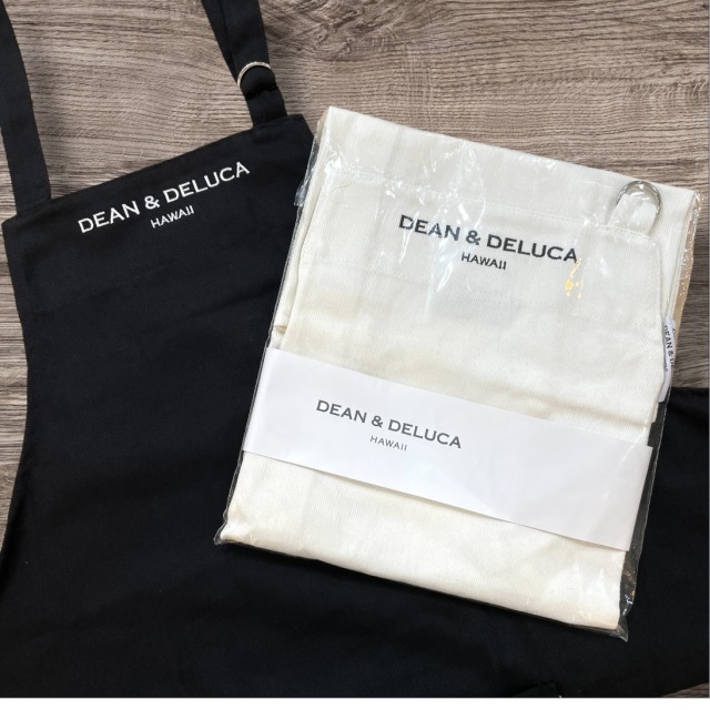 楽天市場】【DEAN&DELUCA】ハワイ限定 エプロン 首紐調整タイプ 黒