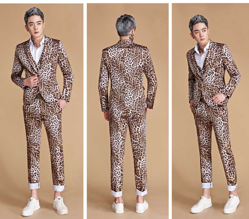 楽天市場】送料無料 レオパード スーツ 舞台 ステージ衣装 メンズ