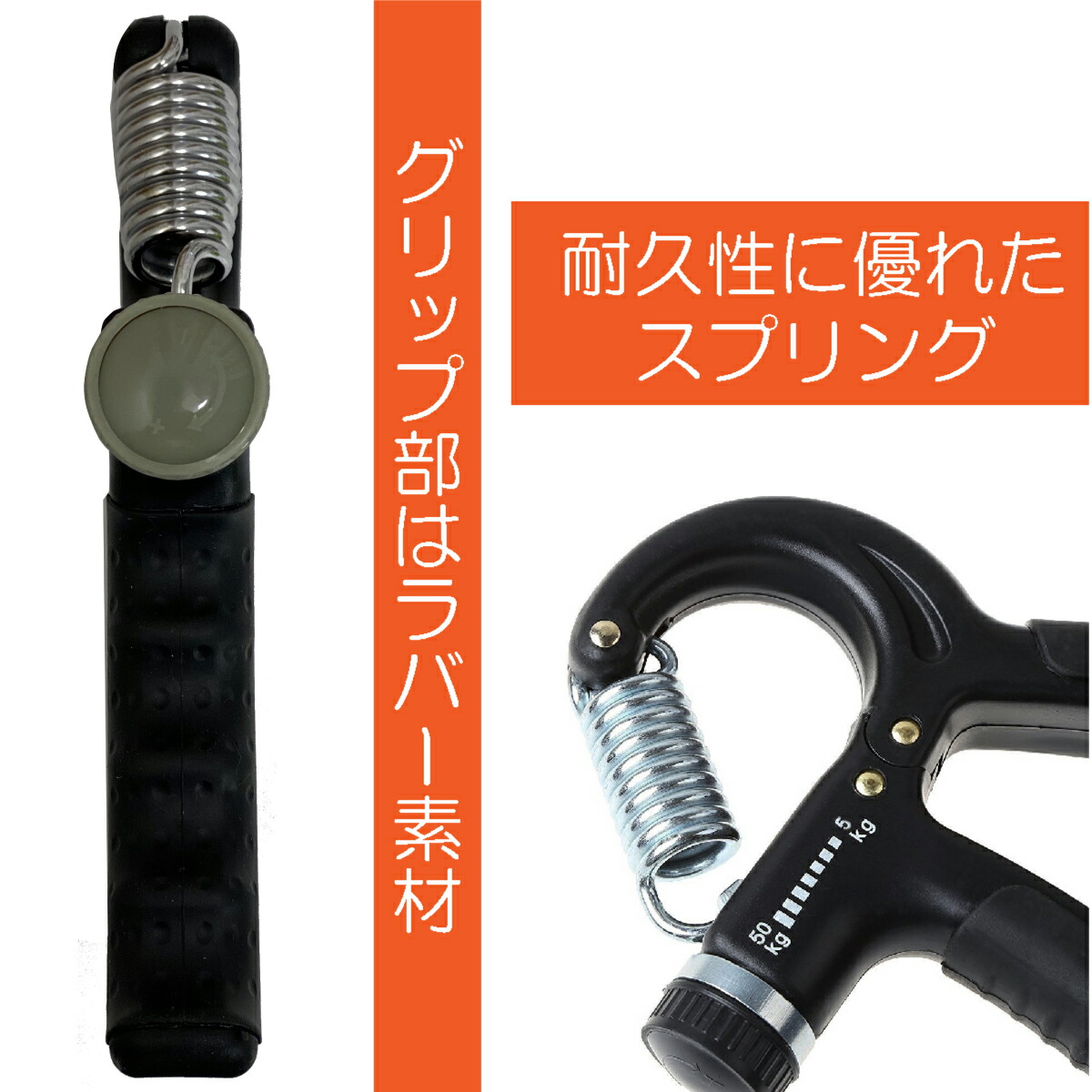 楽天市場】【P2倍】 ハンドグリップ 2個セット 握力 トレーニング 器具