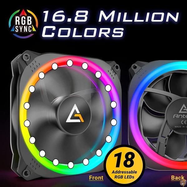 楽天市場】【最大2000円クーポン4日から】ANTEC rgb ファン, 120 Prizm