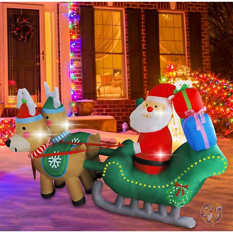 楽天市場】【ポイント2倍ワンダフルデー】クリスマス インフレータブル