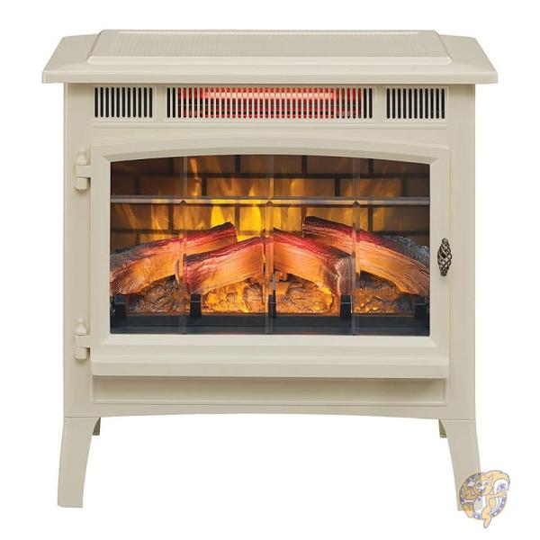 楽天市場】【クーポン配信中】電気暖炉ストーブ 赤外線 3D 炎効果付き