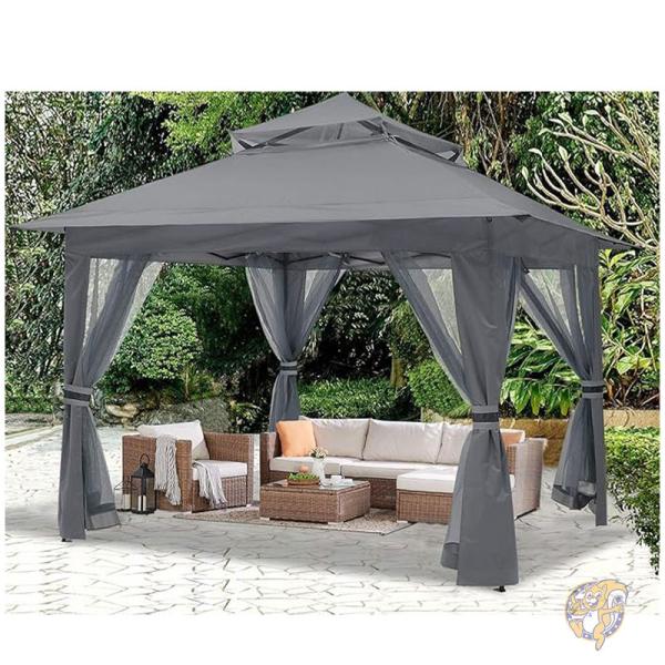 楽天市場】【最大2000円クーポン4日から】ポップアップ ガゼボ かや