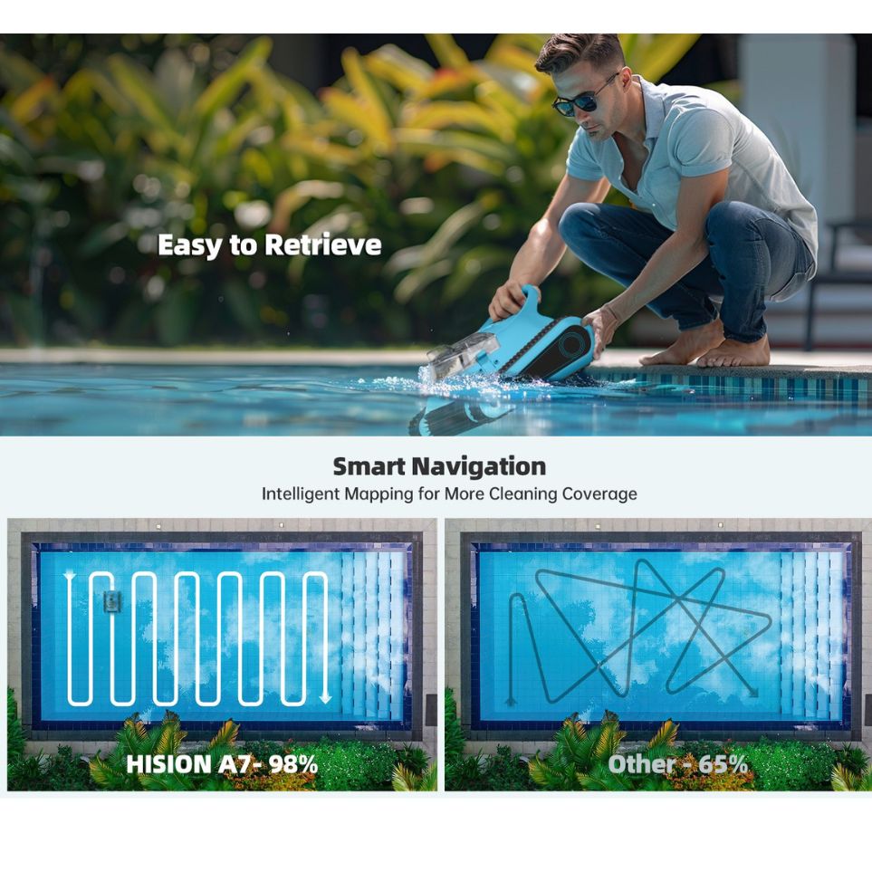楽天市場】プールクリーナー コードレス プール 掃除ロボット 壁＆水面