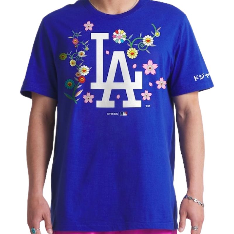 楽天市場】【クーポン配信中】村上隆 ×ドジャース コラボ Tシャツ 青