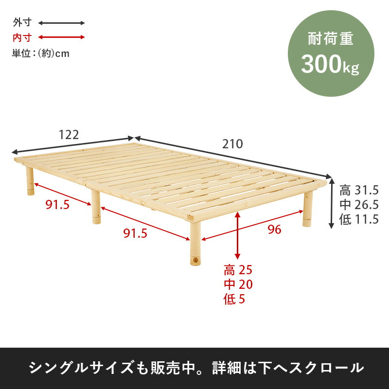 楽天市場】【3%クーポンあり☆7・8日限定】耐荷重350kg 頑丈ヘッドレス