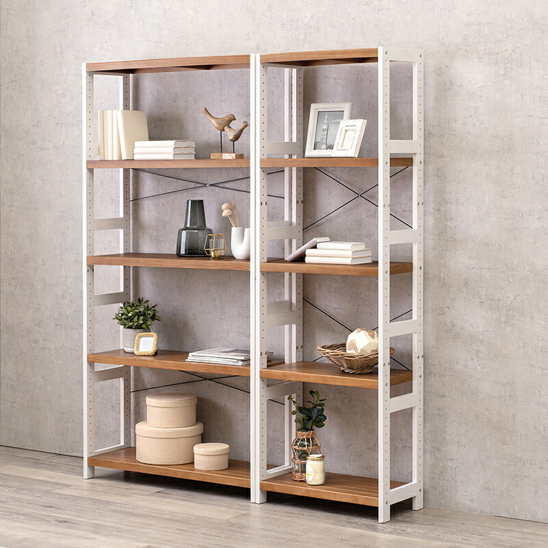 楽天市場】【3%クーポンあり☆7・8日限定】木製ラック 5段 幅90