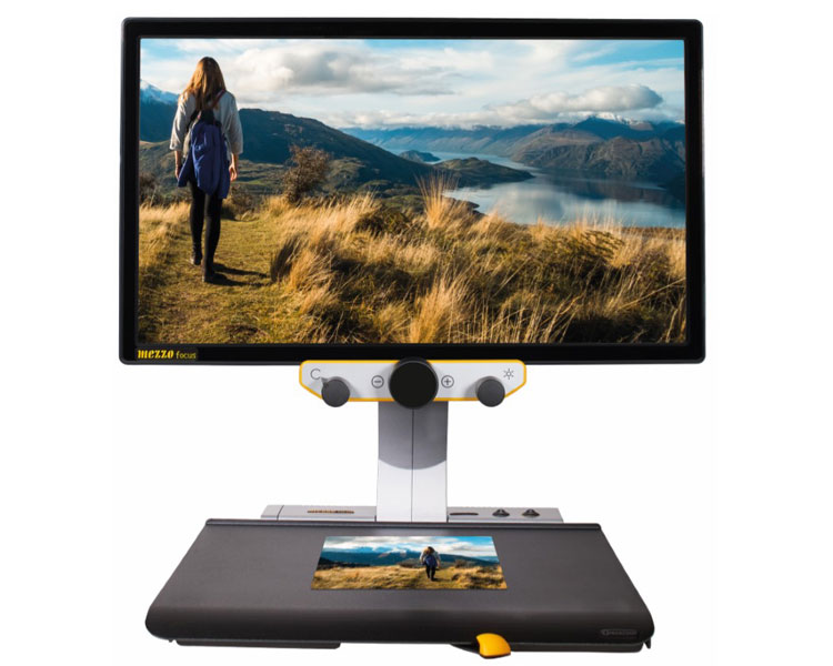 楽天市場】読書器 拡大器 折り畳み式据置型拡大読書器 メゾ