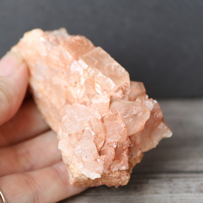 楽天市場】ヒマラヤ 水晶 ピンク クォーツ マニカラン産 dhara 原石 約