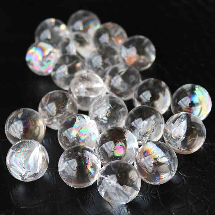 楽天市場】アイリスクォーツ ミニ スフィア 虹 水晶 18mmから20mm 1個