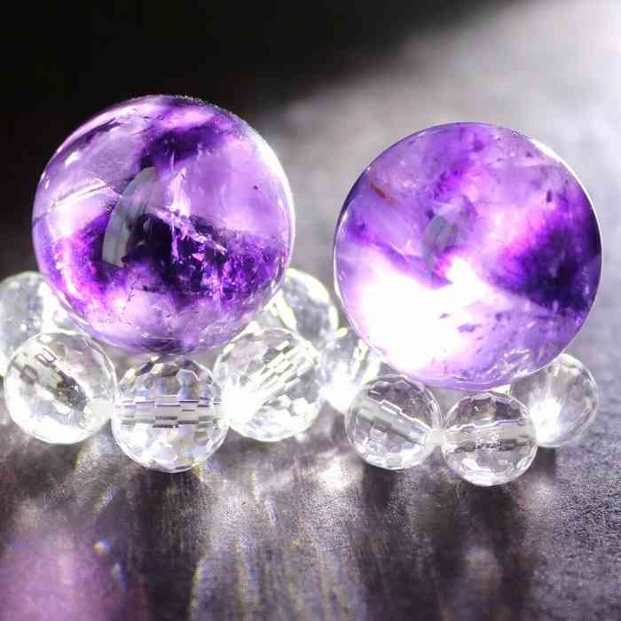 楽天市場】天然石 トラピッチェ アメジスト 丸玉 ミニ スフィア 20