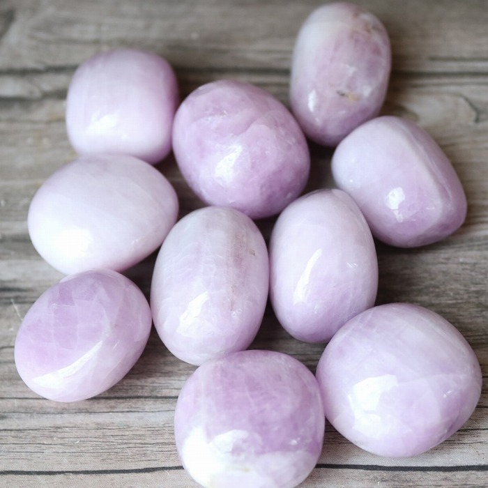 楽天市場】クンツァイト タンブル 1個 浄化 インテリア 天然石