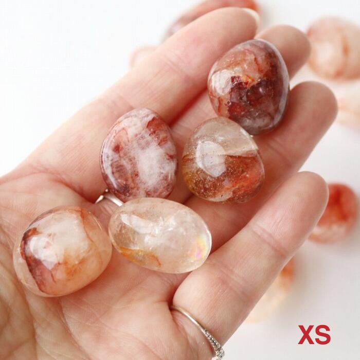 楽天市場】リモナイト イン クォーツ オーロラクォーツ タンブル XS～L