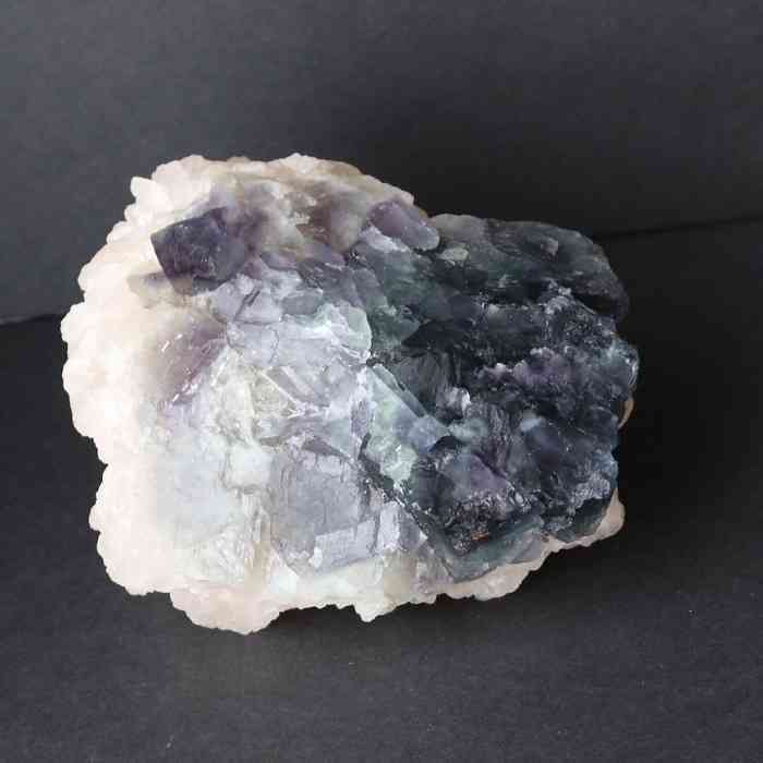 楽天市場】光る カルサイト フローライト 共生 原石 コレクション