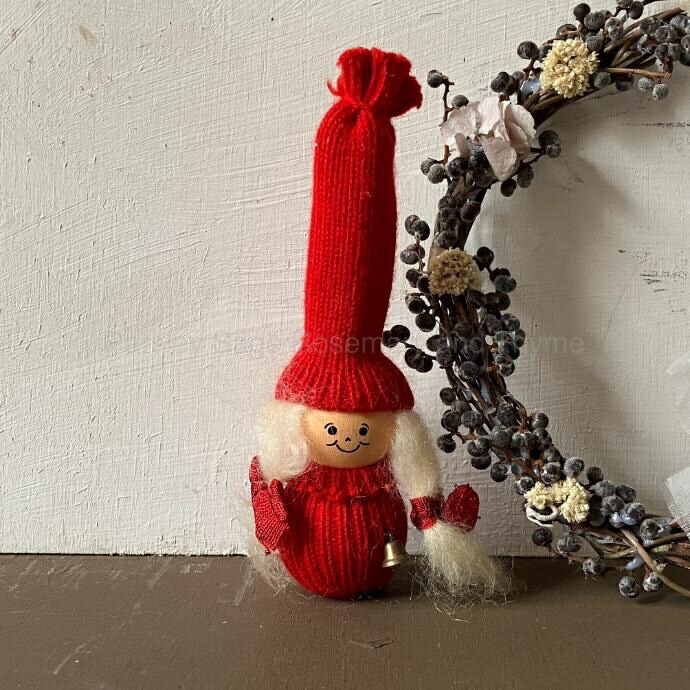 楽天市場】【USED】 スウェーデン おばあちゃん トムテ すず 人形