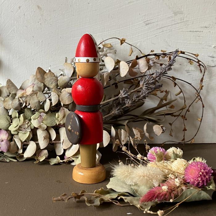 楽天市場】【USED】バイキング 木製 人形 デンマーク 置物 ウッド