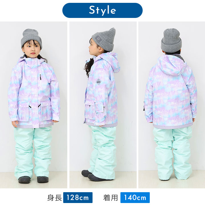 楽天市場】コスビー スキーウェア キッズ ジュニア 女の子 セパレート