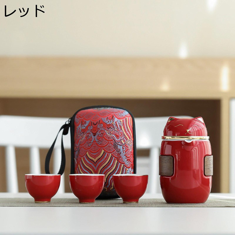 楽天市場】茶器セット 急須セット 招き猫 湯呑セット 日本茶 中国茶 2