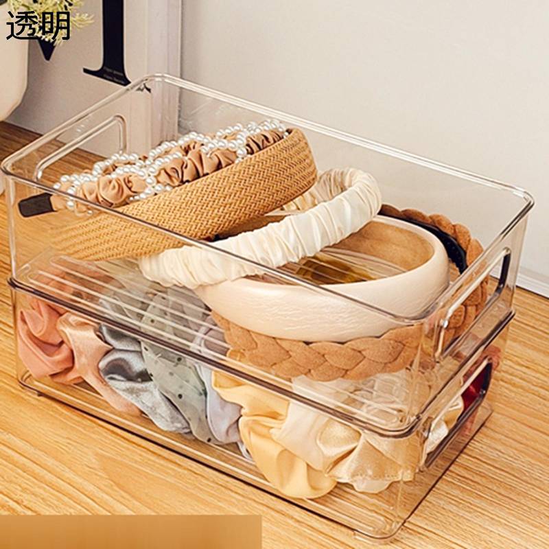 楽天市場】収納ボックス ジュエリーボックス 透明 組み立て式 取り外し