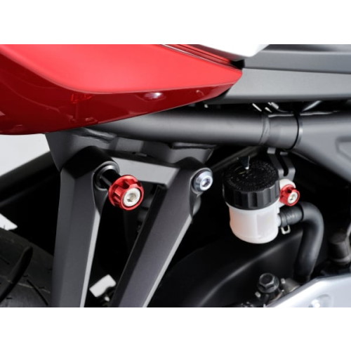 楽天市場】DAYTONA PREMIUM ZONE ツーリングフック M8 レッド 91965