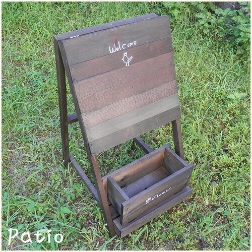 楽天市場】看板スタンド＆プランターセット 木製 店舗用 業務用