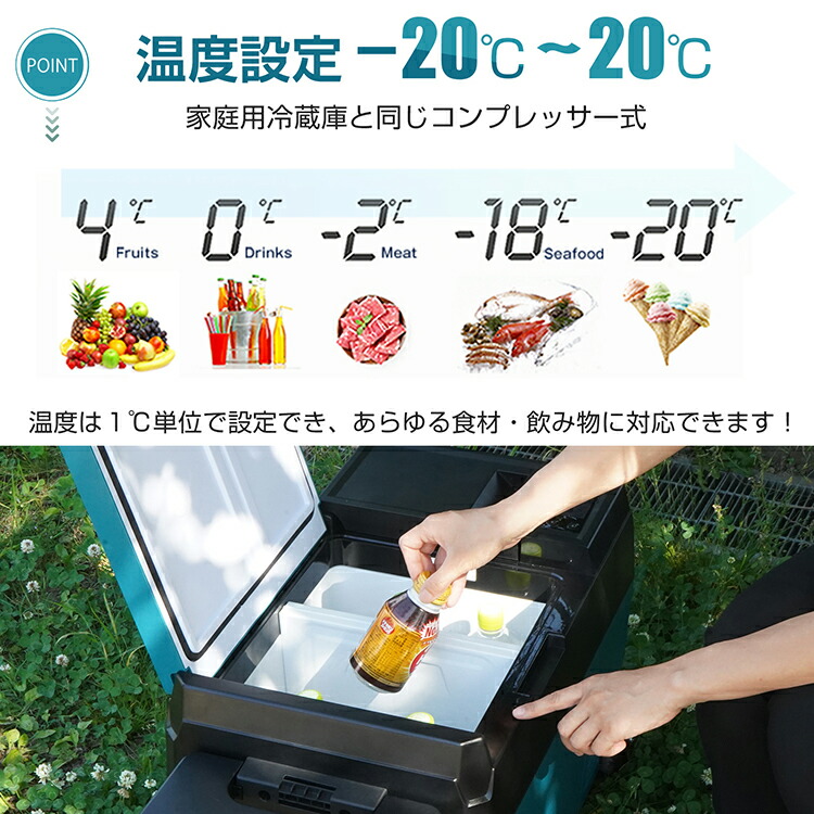 楽天市場】【本日22時〜！90％オフCP】車載 冷蔵庫 冷凍庫 車用 大容量