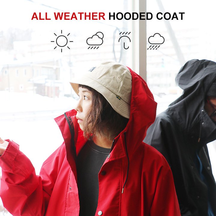 楽天市場】ジャケット フード付きジャケット オールウェザー 無地