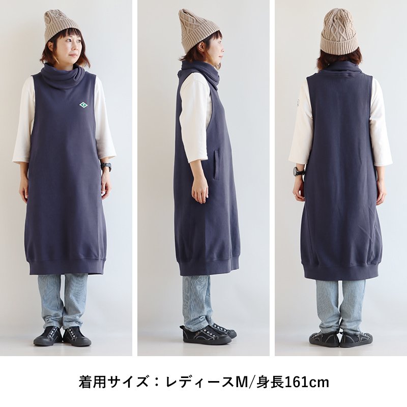 楽天市場】ワンピース ベスト ロング丈 レディース プルオーバー