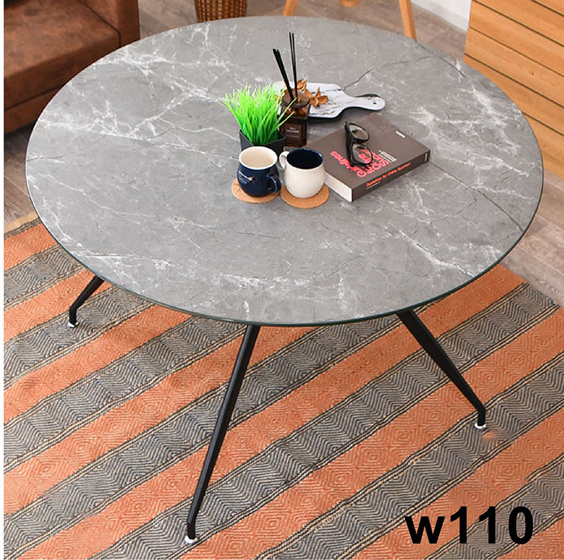 楽天市場】ダイニングテーブル 丸テーブル 丸 ガラス 2人 4人 110