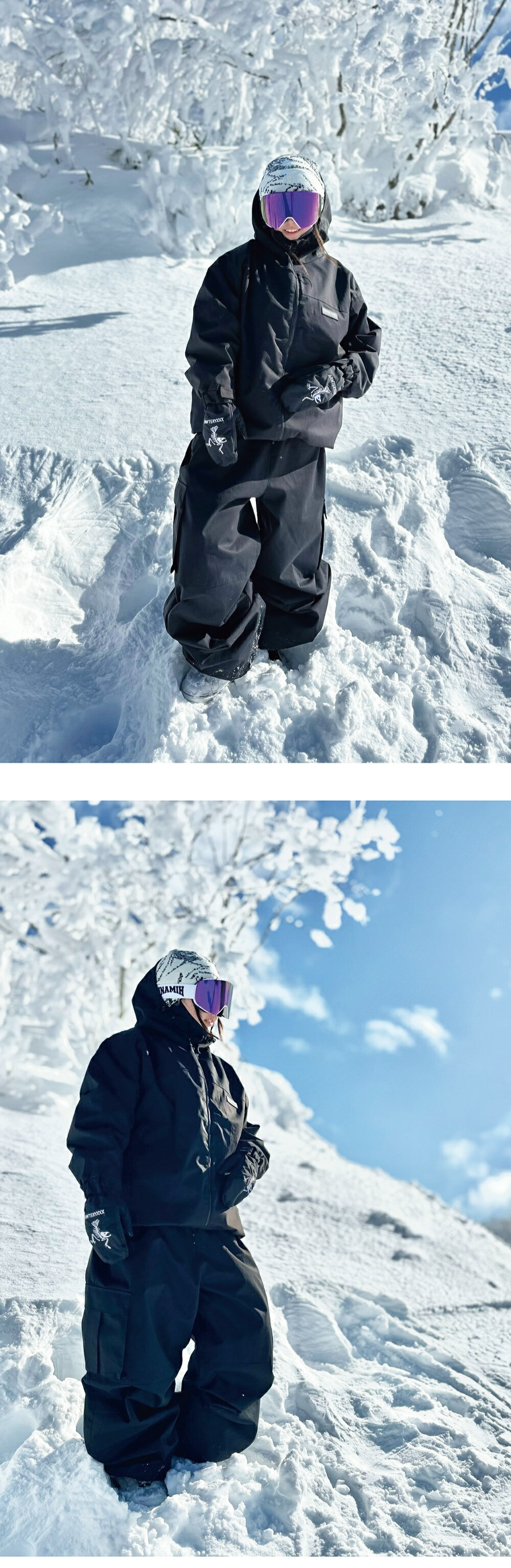 楽天市場】スノーボードウェア メンズ レディース ビックシルエット