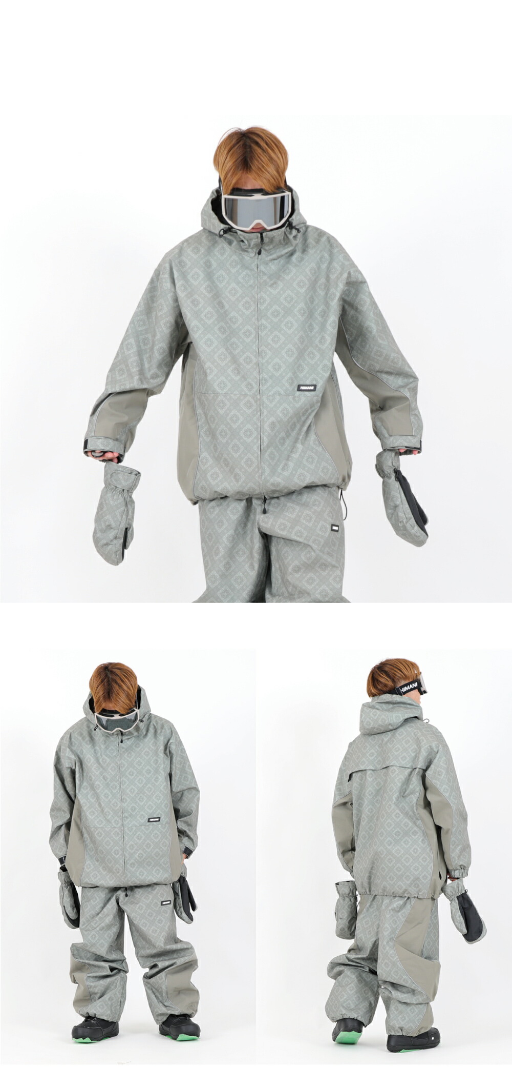 楽天市場】スノーボードウェア スキーウェア 上下セット メンズ