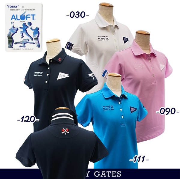 楽天市場】パーリーゲイツ（カラーブルー）（シャツ・ポロシャツ