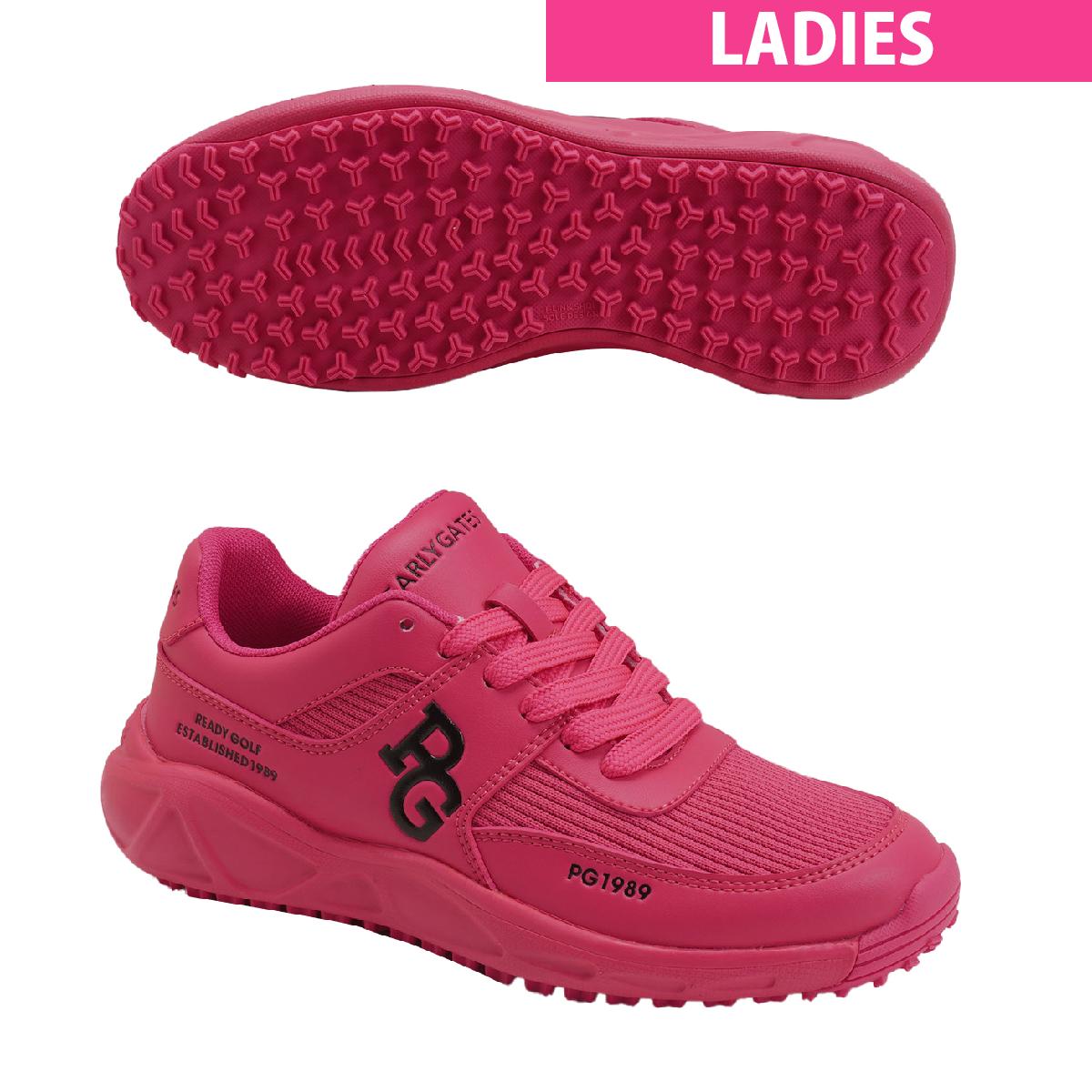 楽天市場】パーリーゲイツ PEARLY GATES PINKローカット スパイクレス