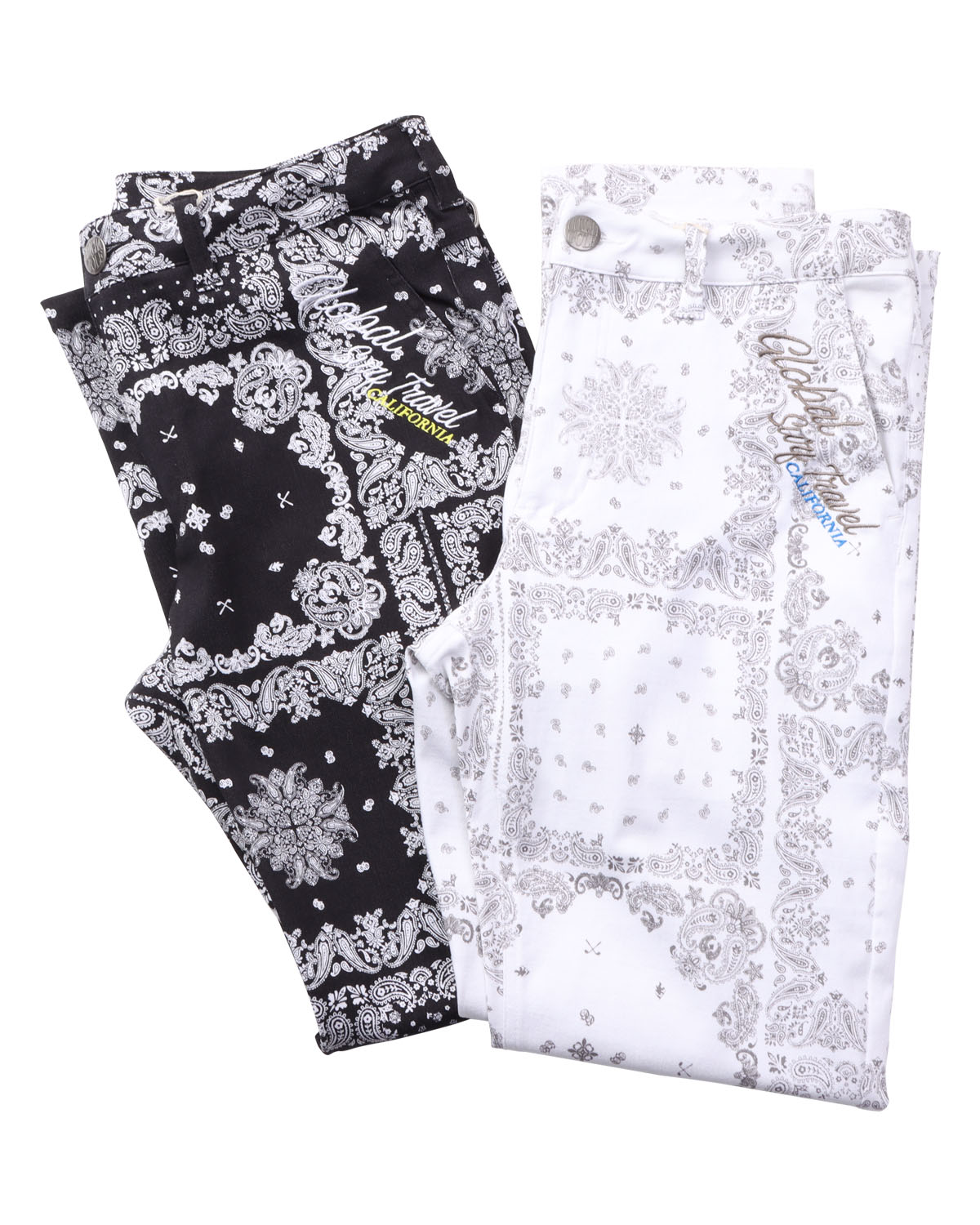 楽天市場】GOTCHA GOLF ペイズリー ガムストレッチ パンツ : ピート