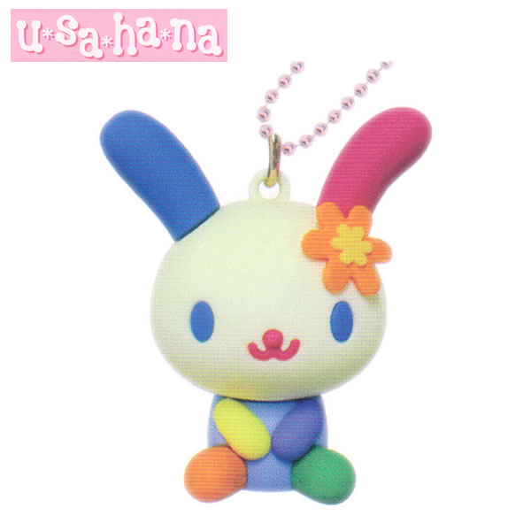 楽天市場】ウサハナ PVCマスコット 4713 ケイカンパニー U SA HA NA