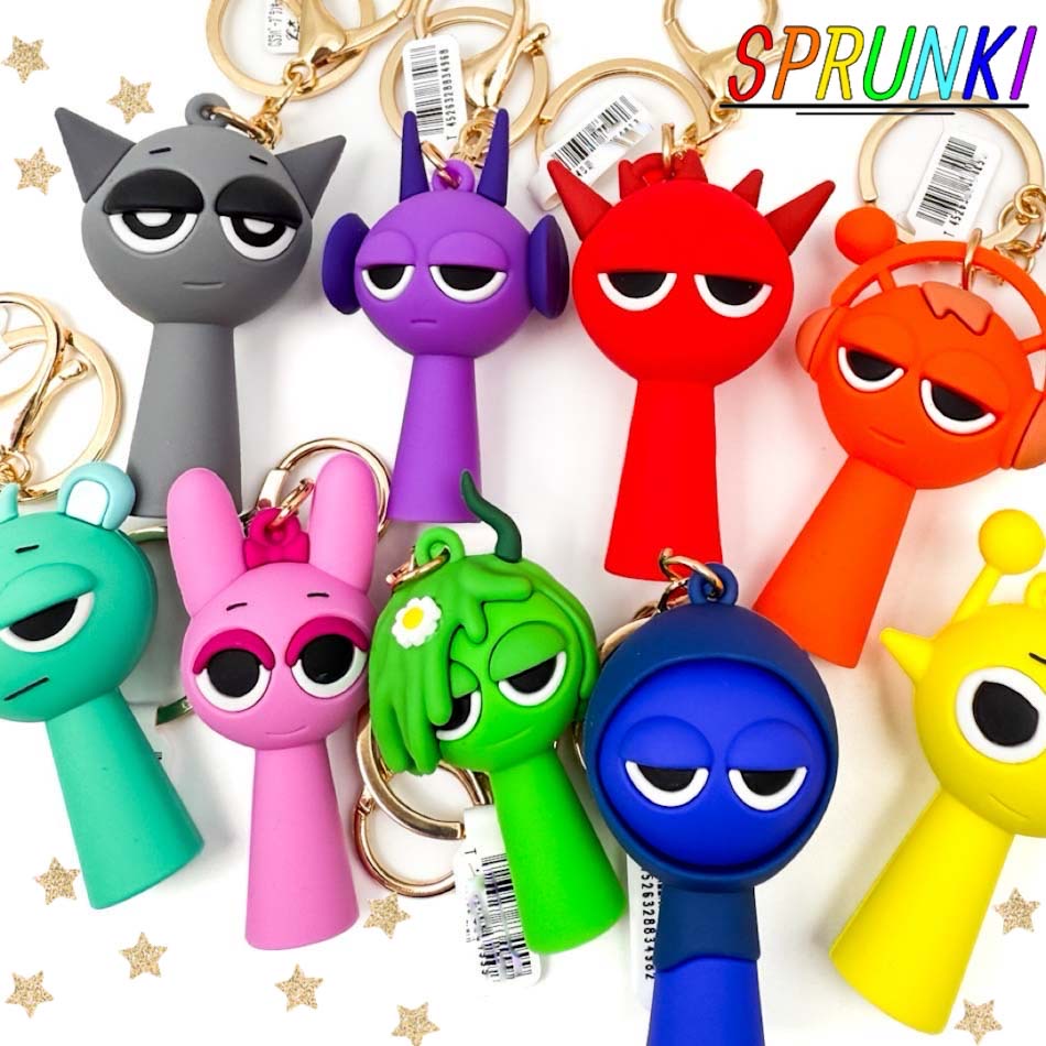 楽天市場】ラバー スプランキー キーホルダー 音楽作成 ゲーム 子供