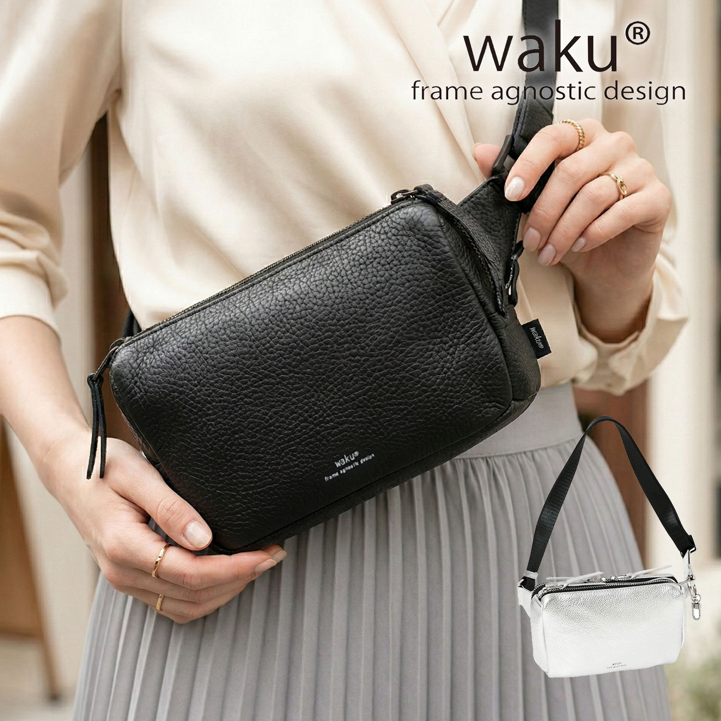 楽天市場】クーポン配布中 本革 waku ワク 送料無料 WK-0028 ソフト