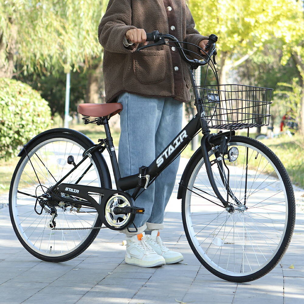 楽天市場】【800円OFFクーポン】折りたたみ自転車 シティサイクル