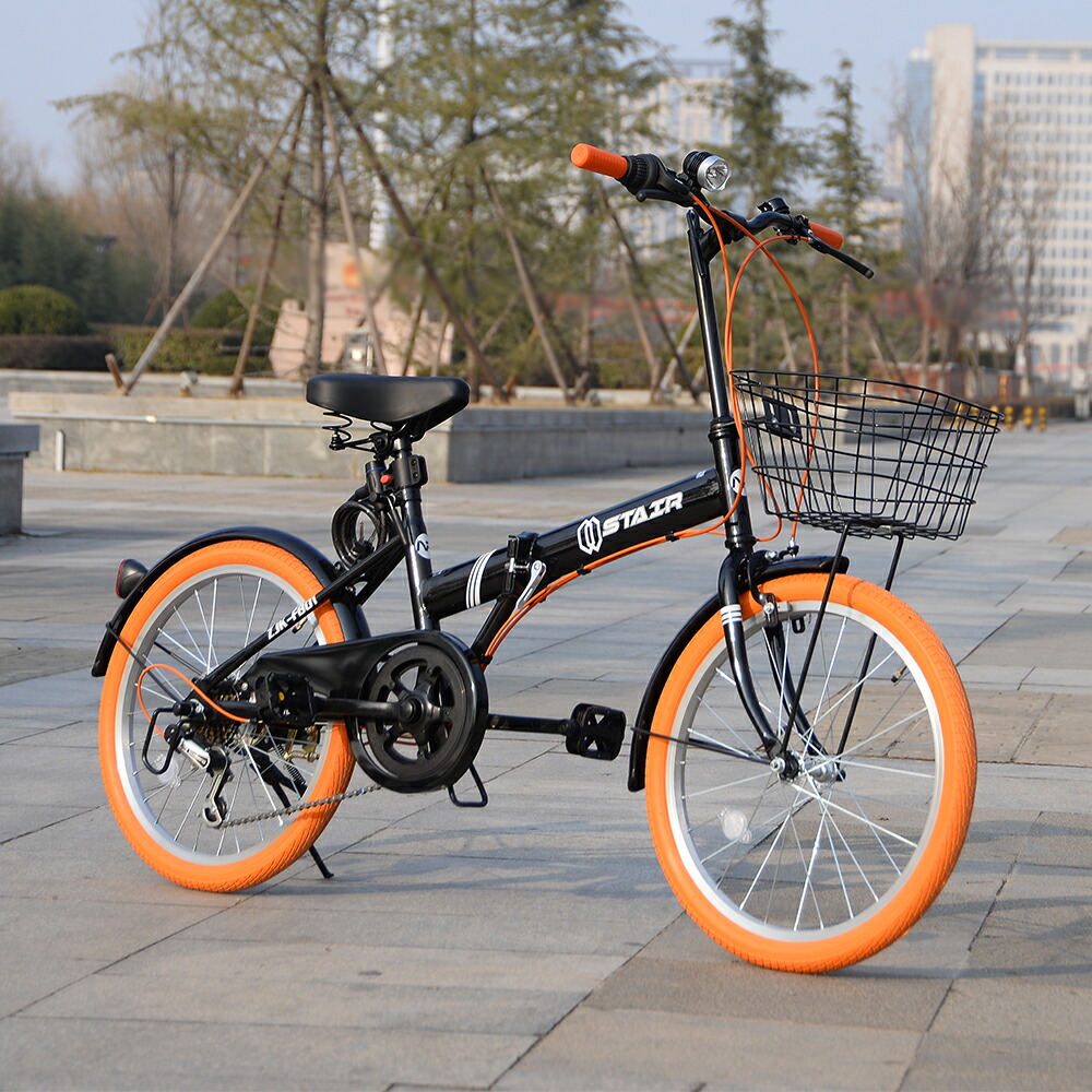 楽天市場】【800円OFFクーポン】折りたたみ自転車 20インチ シマノ6段