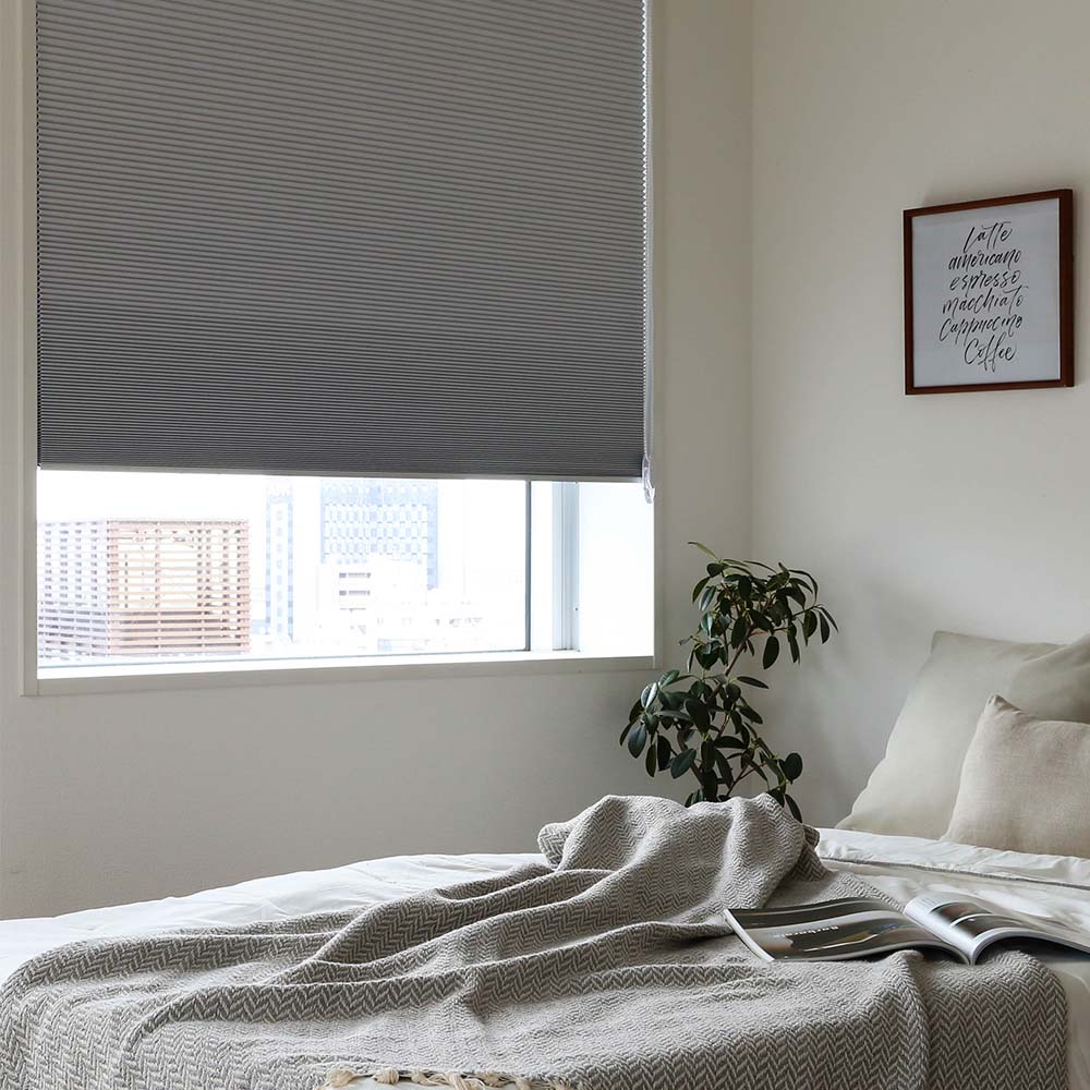 楽天市場】【ポイント5倍】 ハニカムスクリーン つっぱり 穴あけ不要