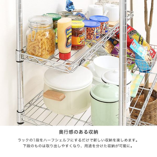 楽天市場】☆4日20時〜P10倍☆ スチールラック ルミナス ラック [25mm