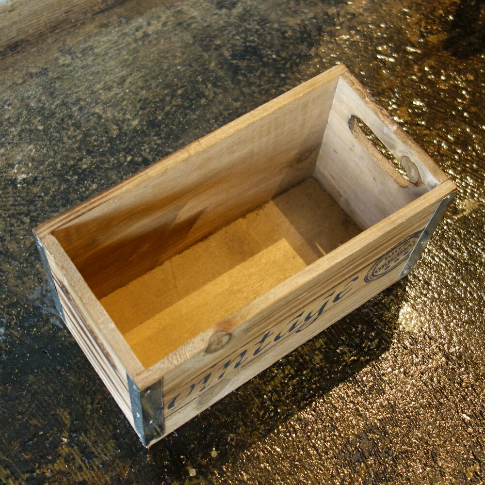 本物！ビンテージ 7UP 木箱1960〜70s ロサンゼルス工場 収納 アメカジ