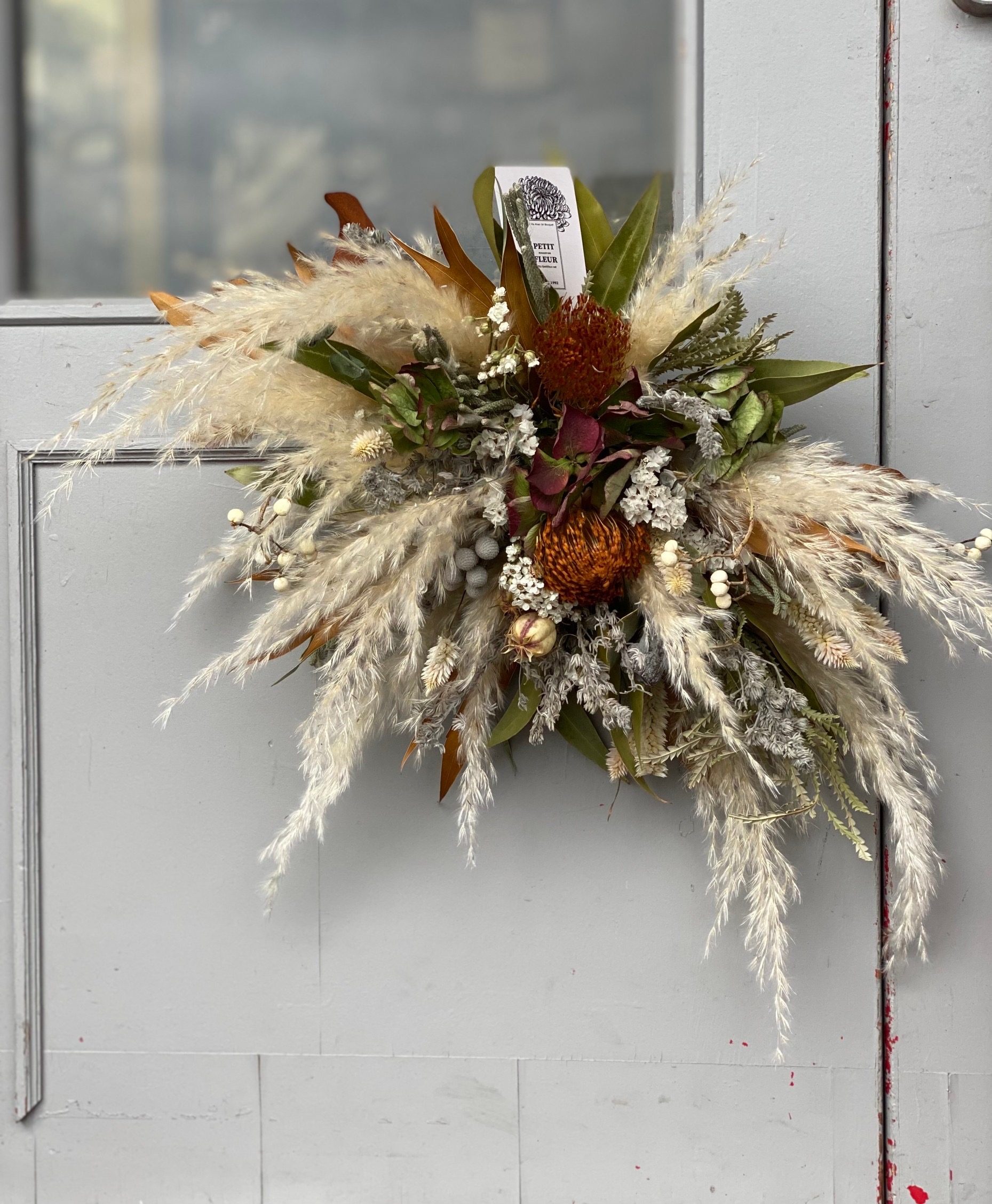 楽天市場】【パンパスのタペストリー】【ドライフラワー】スワッグ