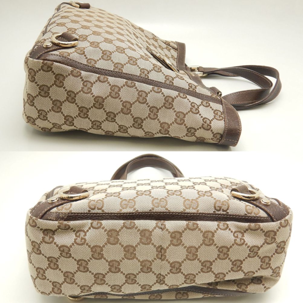 楽天市場】GUCCI グッチ 130739 トートバッグ アビー GGキャンバス