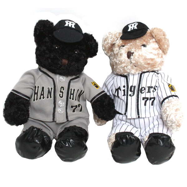 楽天市場】阪神タイガースオフィシャルグッズ タイガースベア 人形